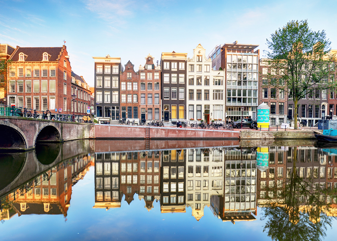 Amsterdam canal Singel