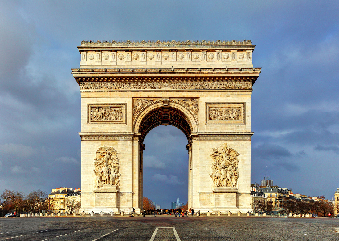 Arch of Triumph, Paris.