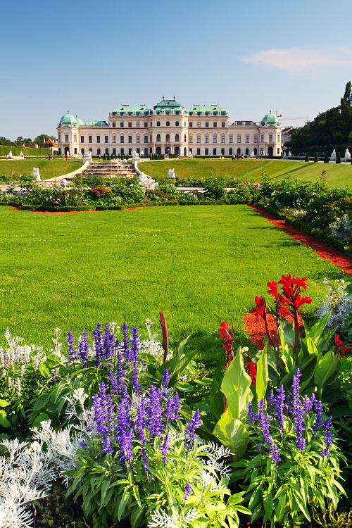 Belvedere Palace - park