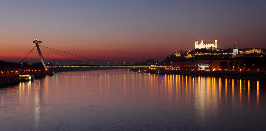 Bratislava zo Starého mostu