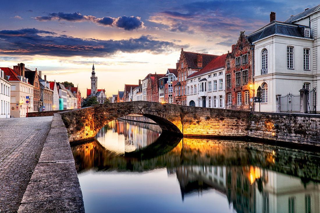 Bruges cityscape