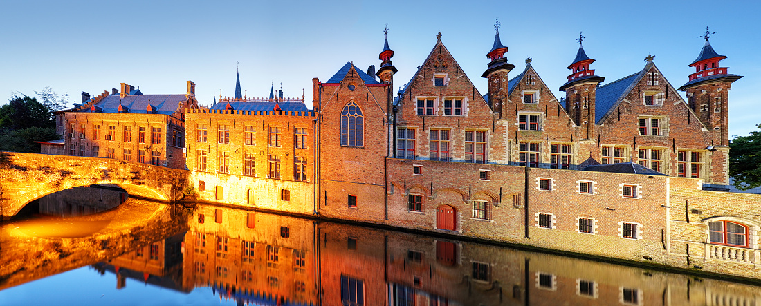 Bruges - Traditional city canals