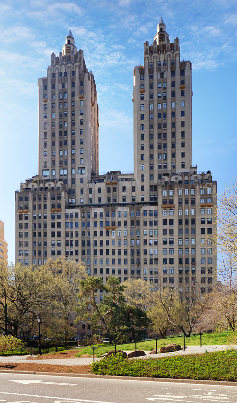 Central Park and buildings 
