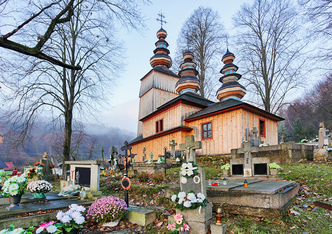 Drevený kostolík - Hunkovce