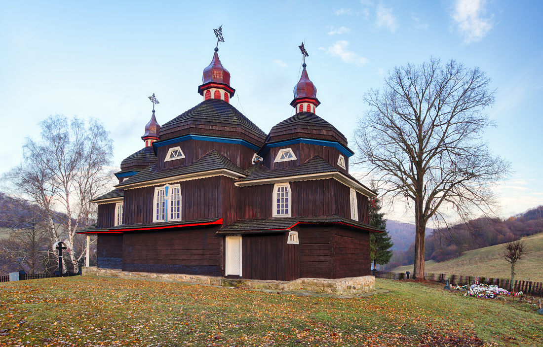 Drevený kostolík - Nižný Komárnik