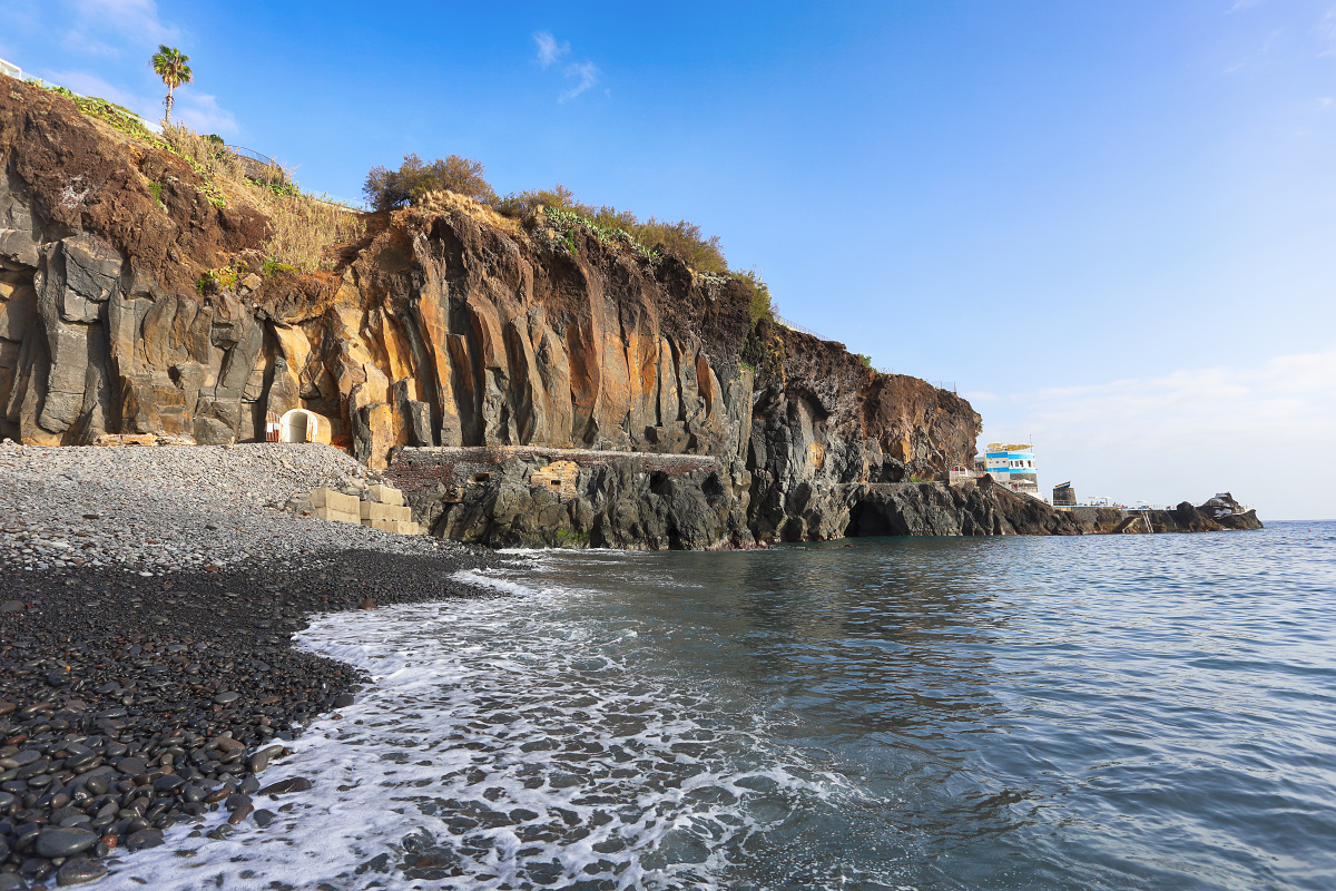 Formosa beach in south Madeira
