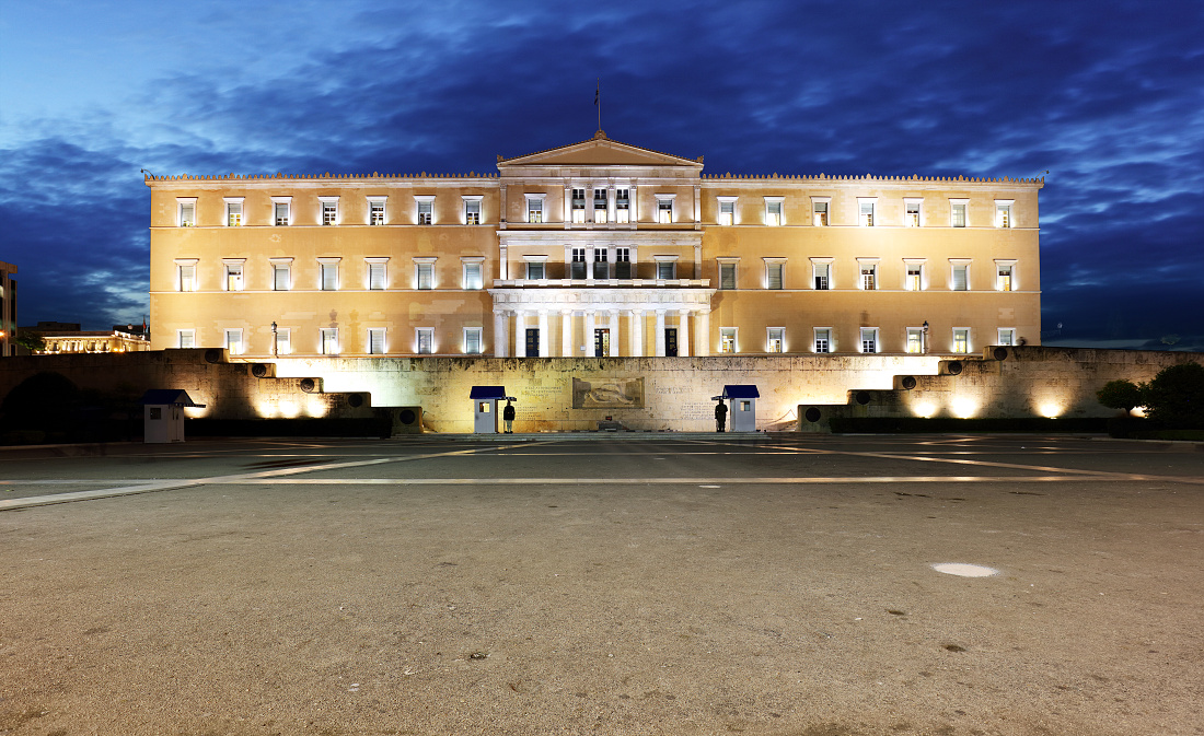 Greek Parliament House in Athens
