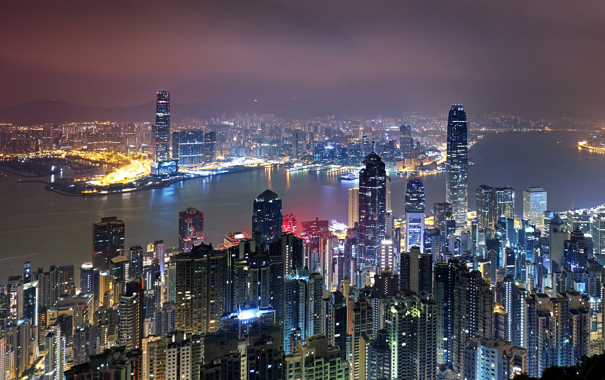 Hong Kong skyline - Victoria peak
