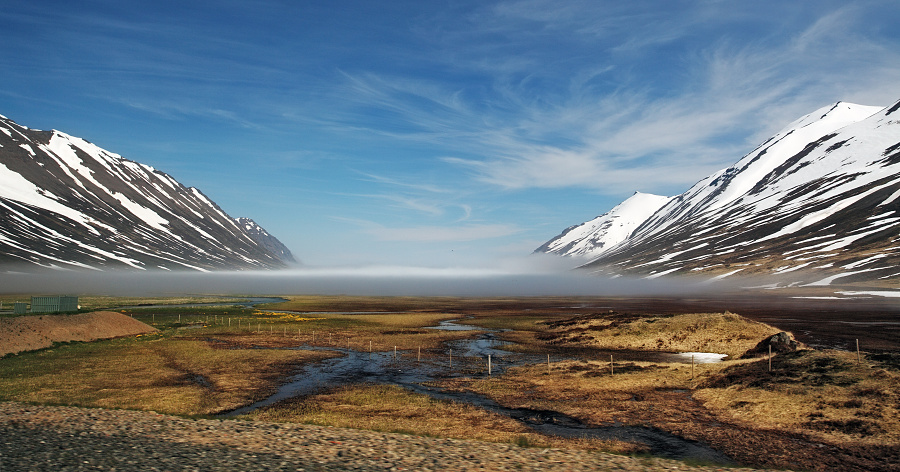 Islandský fjord