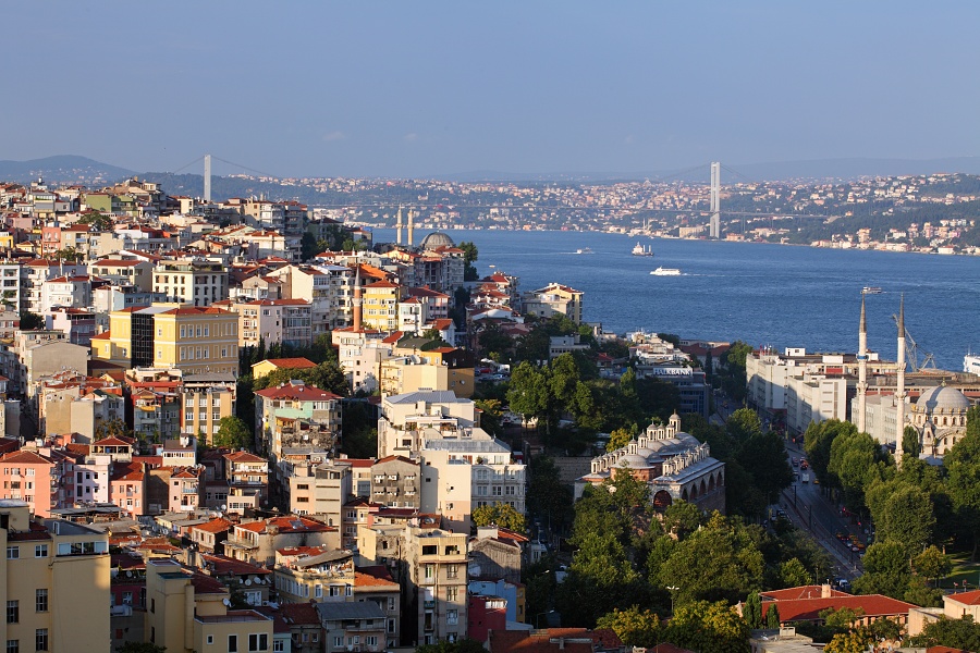 Istanbul z Galata toweru