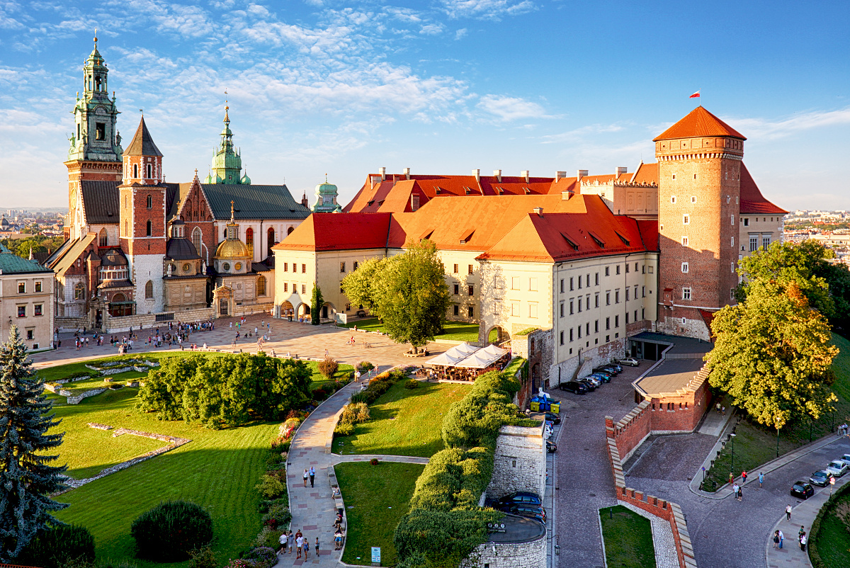 Krakow - Wawel castle