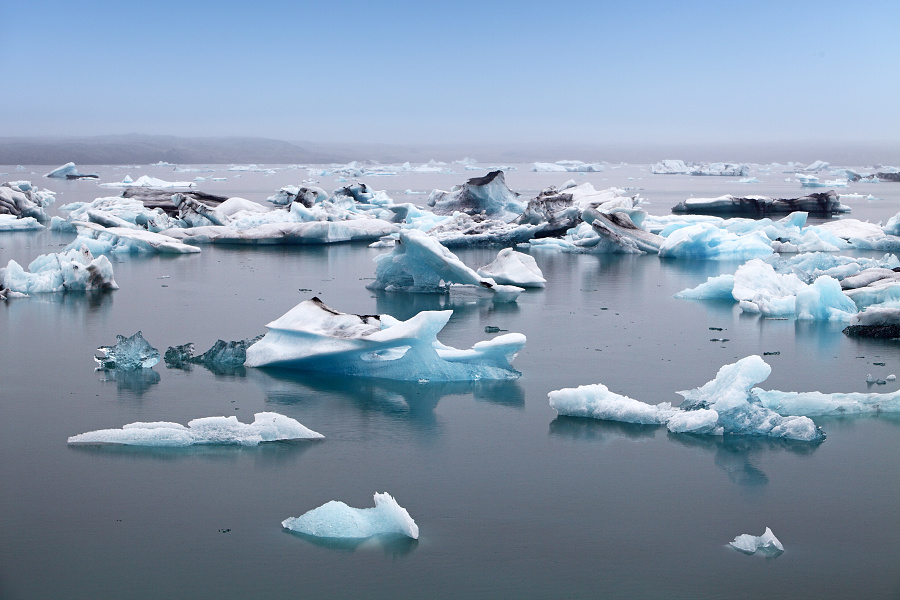 Ľadovcové jazero - Jokulsarlon