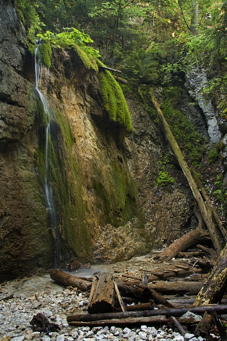 Machový vodopád - Malý Kyseľ