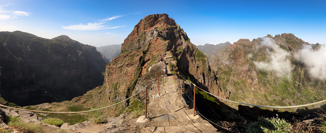 Madeira viewpoint near Pico do Arieiro