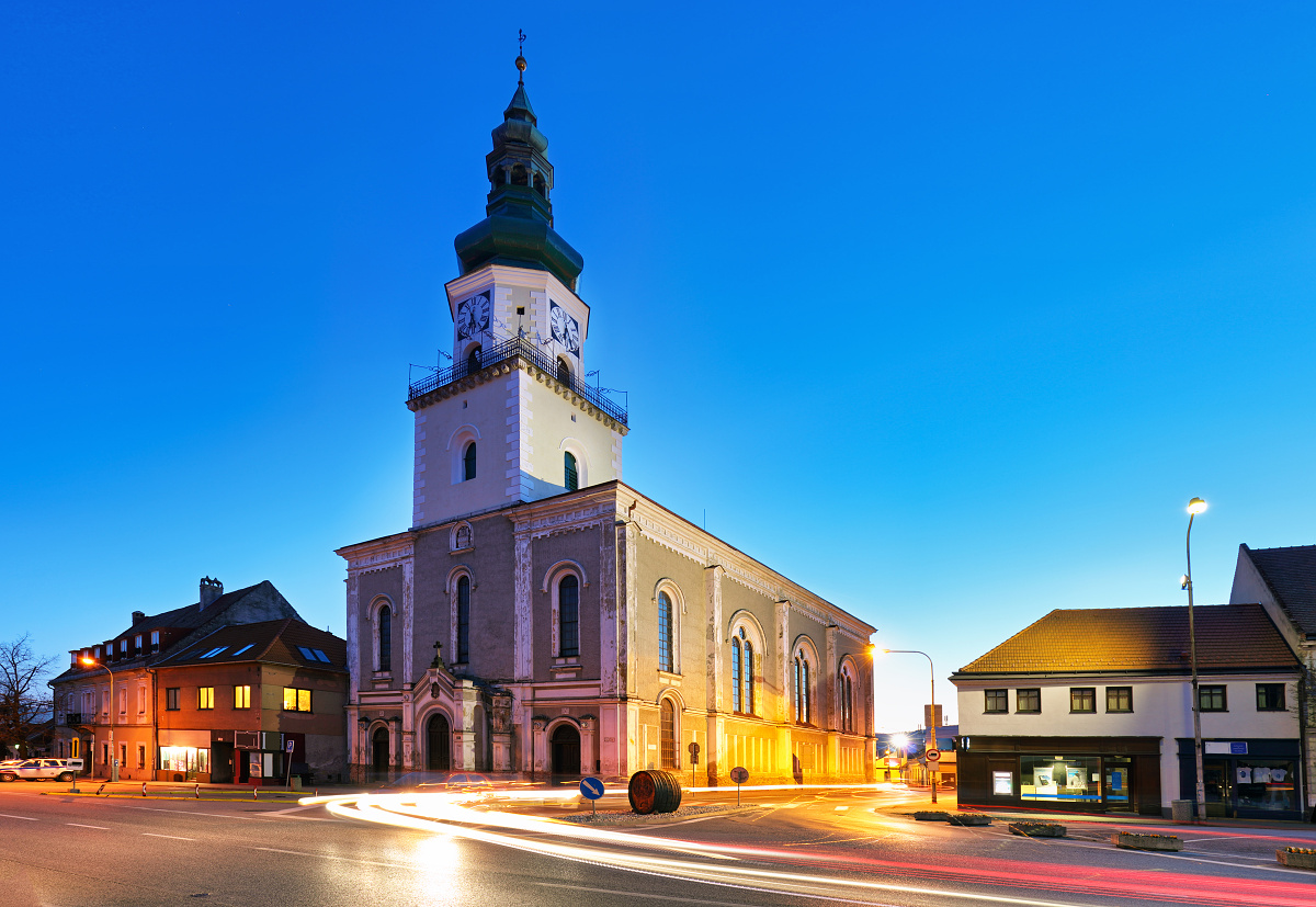 Modra - Kostol sv. Štefana kráľa