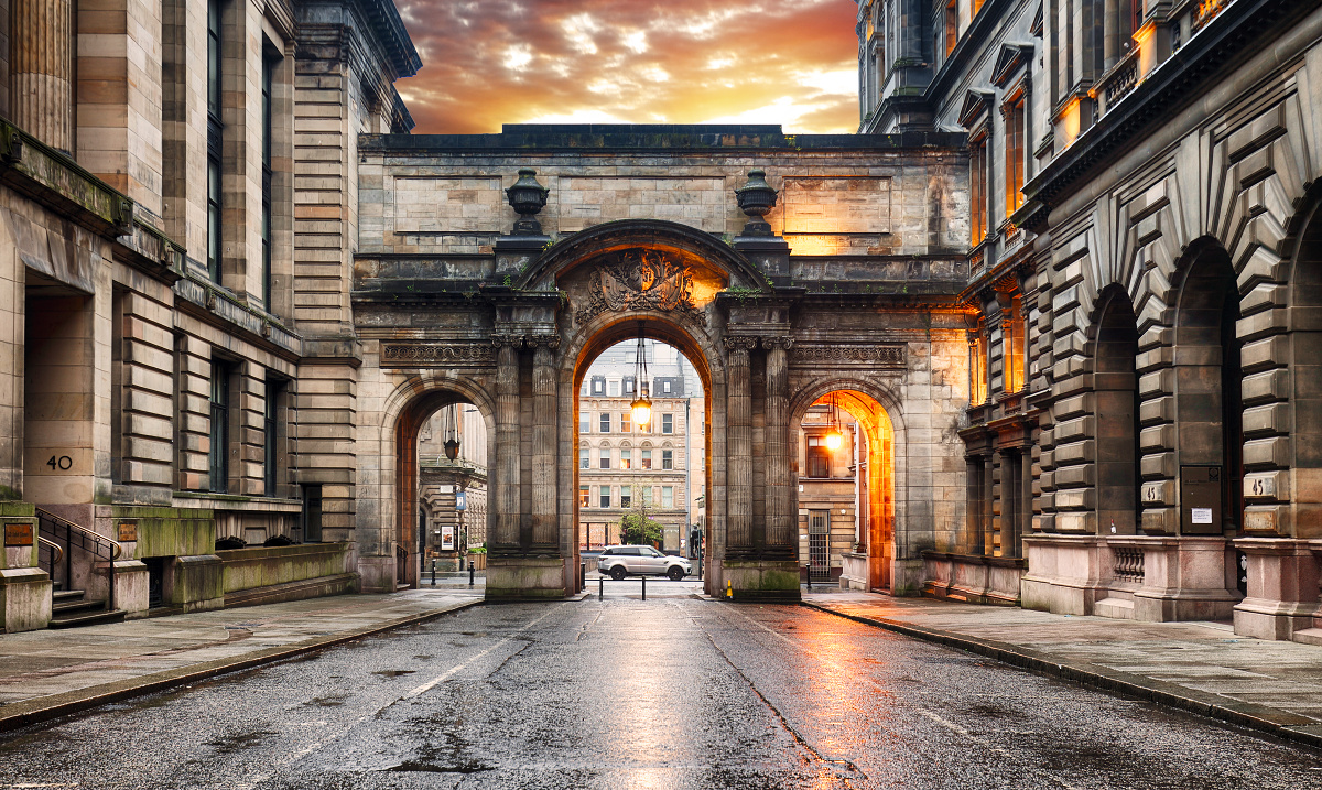 Old Gates at John Street in Glasgow