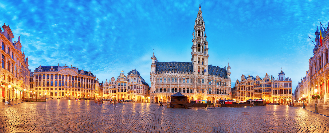 Panorama od Grand Place, Brussels