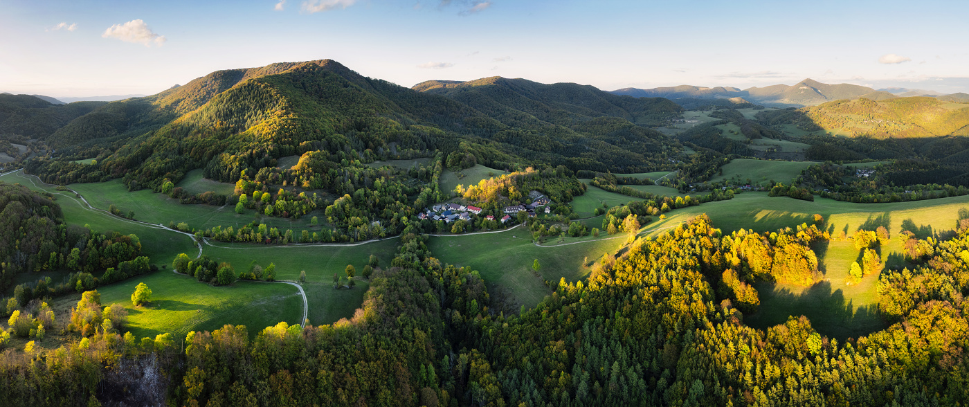 Panoráma Strážovských vrchov pod Strážovom