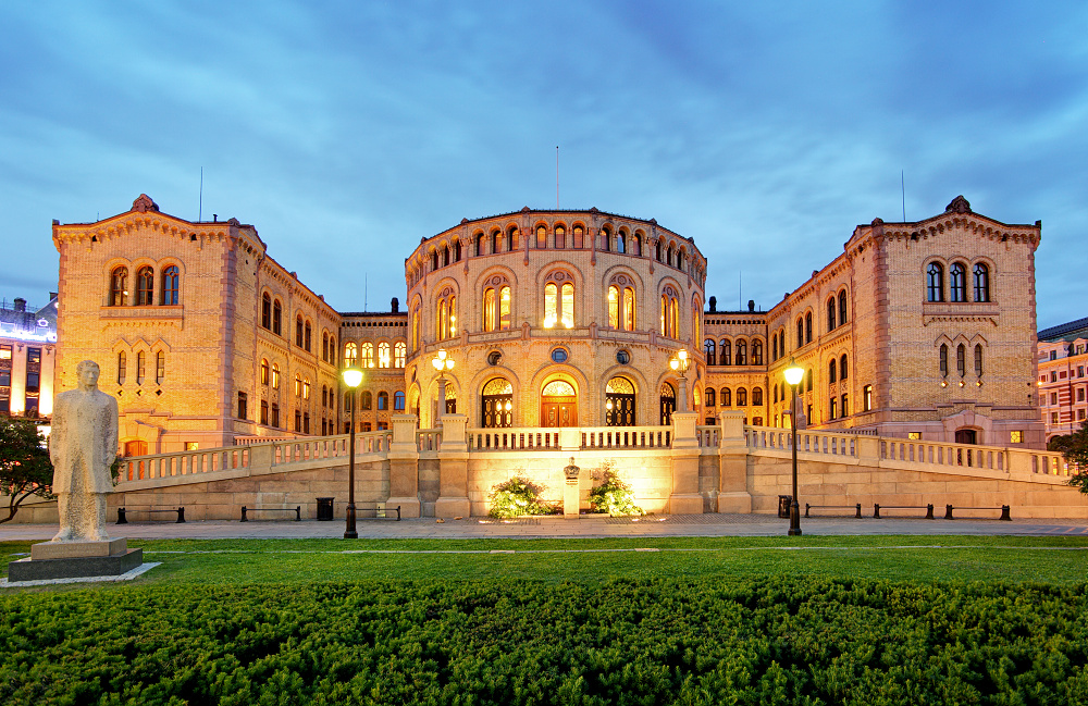Parliament in Oslo