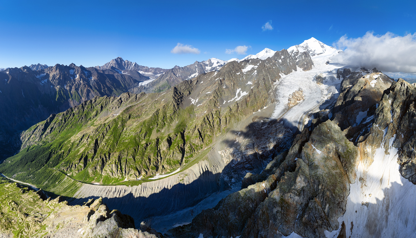 Tetnuldi peak - panorama