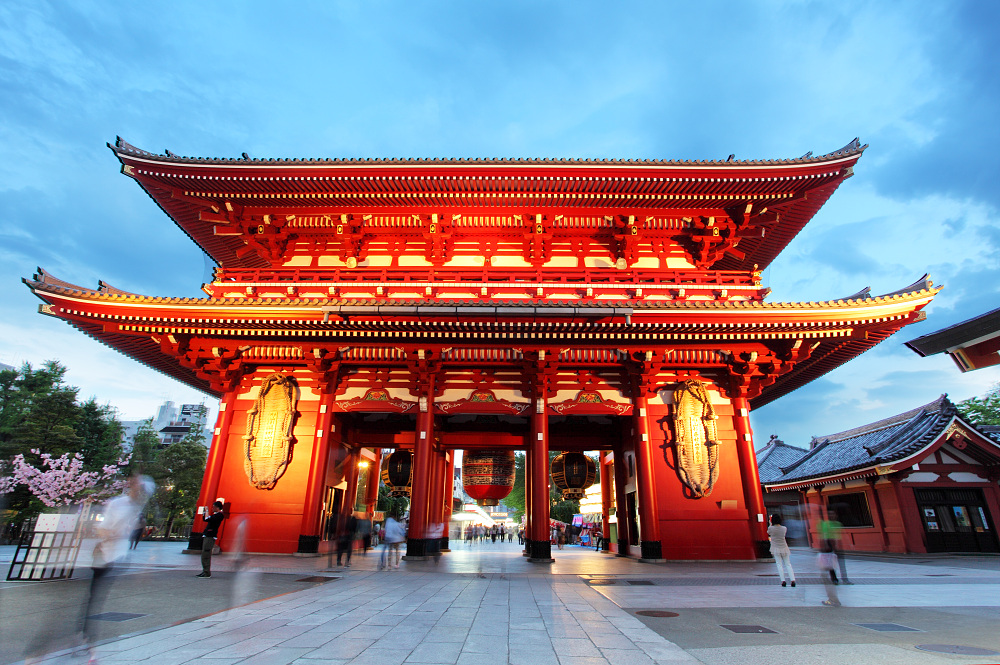 Tokyo - Sensoji-ji, Temple in Asakusa