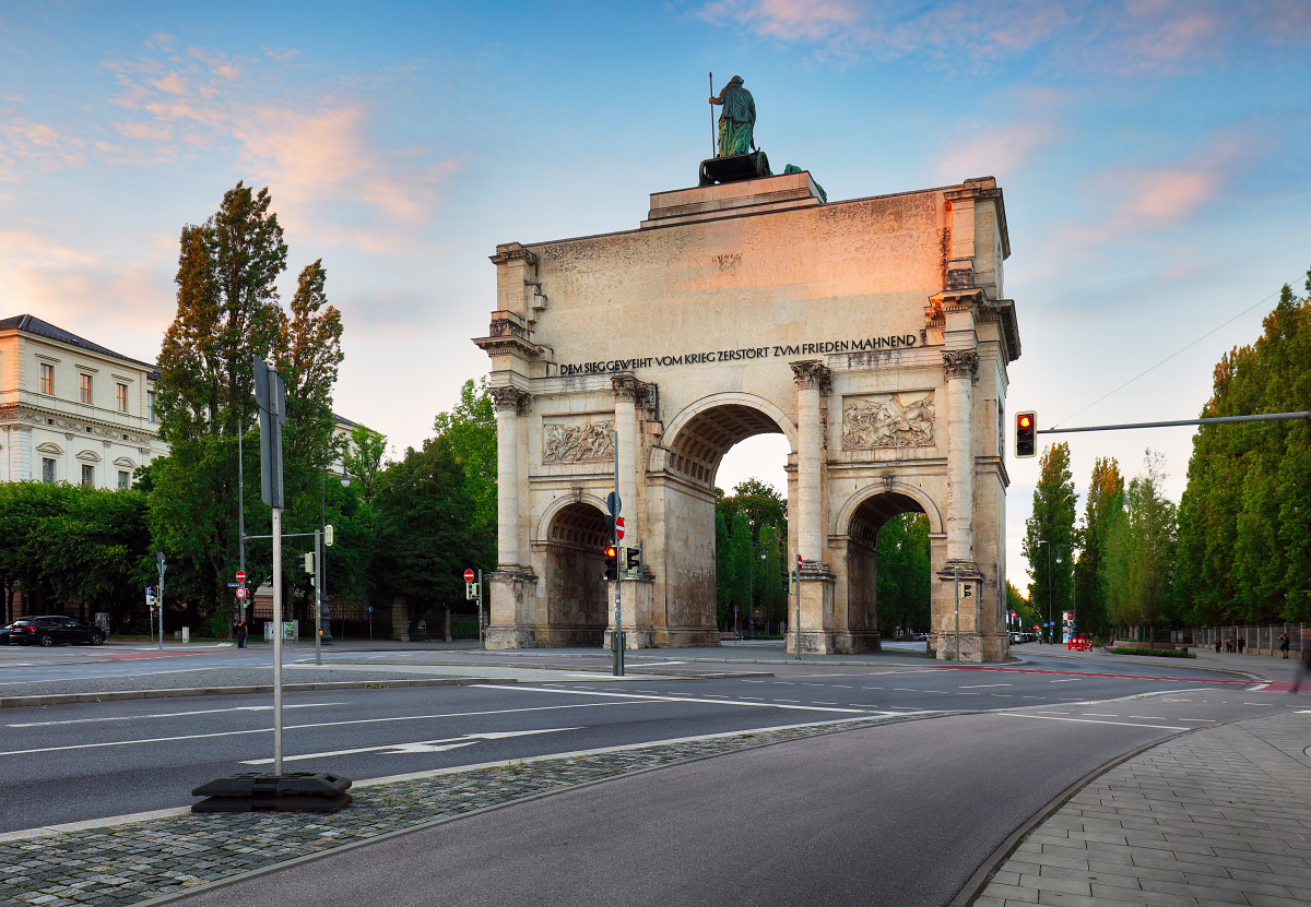 Victory Gate in Munich - Siegestor