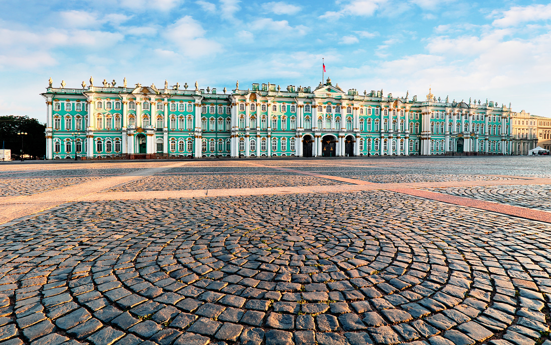Winter Palace at sunrise