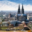 Aerial view of Cologne