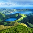 Azores - Sete Cidades from drone