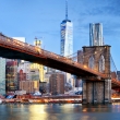 Brooklyn bridge and WTC Freedom tower