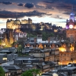 Edinburgh skyline at night