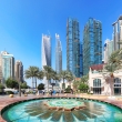 Fountain in Dubai Marina