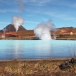 Geotermálna elektráreň - Turquoise jazero
