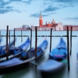 Gondolas with San Giorgio Maggiore