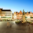 Grote Markt square in Bruges