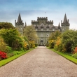 Inveraray castle and garden - panorama