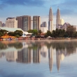 Kuala Lumpur from Titiwangsa Park.