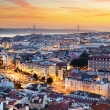 Lisbon at sunset
