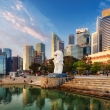 Merlion fountain - Singapore