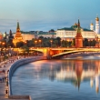 Moscow city with Kremlin