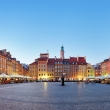 Panorama of Old town square, Warsaw