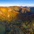 Panoráma Strážovských vrchov z dronu