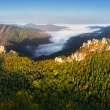Panoráma Súľovských vrchov z dronu