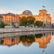 Reichstag at sunrise