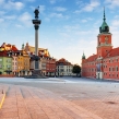 Royal square in Warsaw