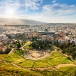 Theatre of Dionysus with sun