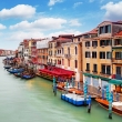 Venice from Rialto bridge and Grand Canal