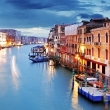 Venice - Grand canal from Rialto bridge