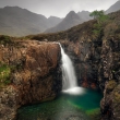 Waterfall In Isle of Skye, Fairy pools