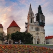 Záhrebská katedrála - panoráma